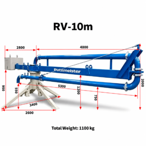 10m Putzmeister Concrete Placing Boom