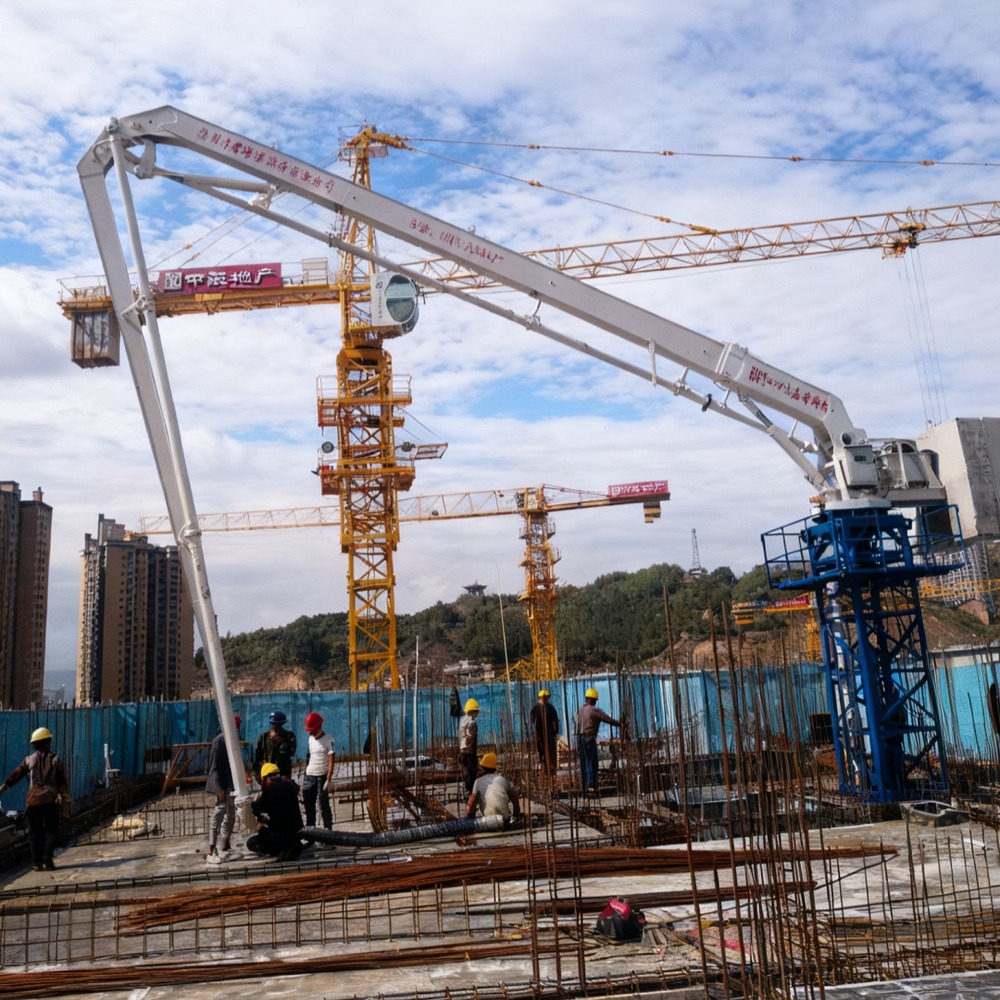 21m Climbing Concrete Placing Boom