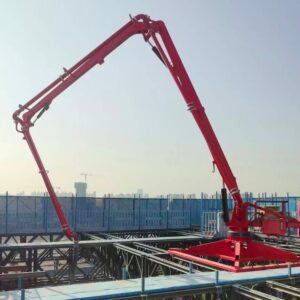 Floor-Slab Hydraulic Concrete Placing Boom