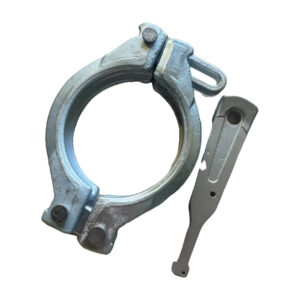 Putzmeister Concrete Pump Pipe Wedge Clamp DN150 Heavy-Duty 240948003